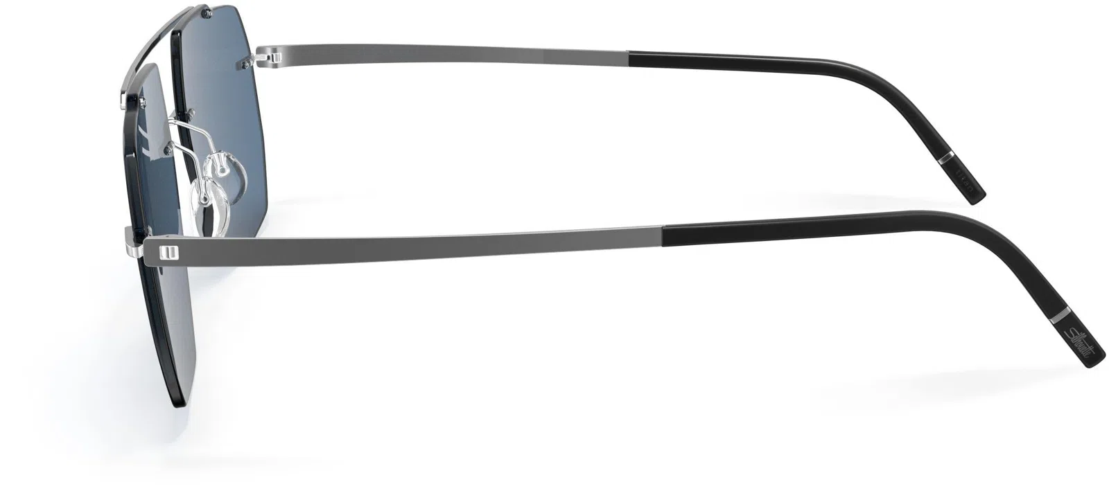 Silhouette Rincon Rimless 8746 Sunglasses - view 5